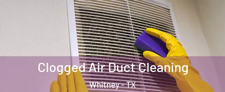  Clogged Air Duct Cleaning Whitney - TX