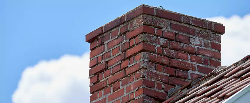 Brick Chimney Flue Installation in Whitney, TX