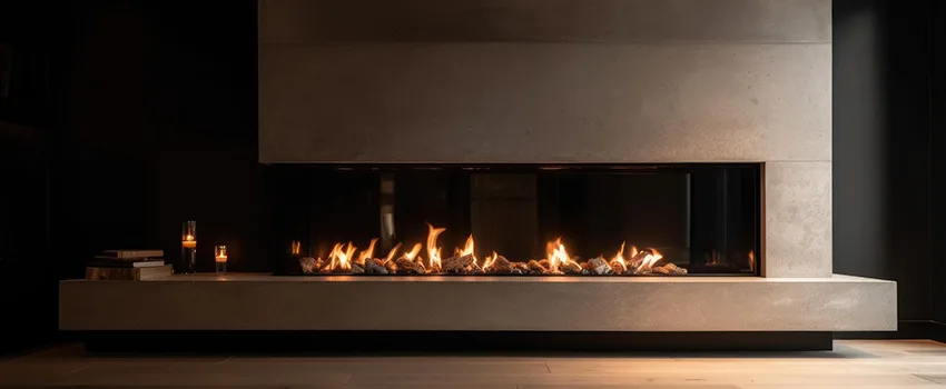 Gas Fireplace Ember Bed Design Services in Whitney, Texas