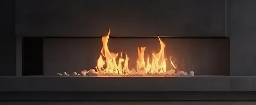 B-Vent Gas Fireplace Installation in Whitney, TX