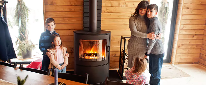 Morso Cast Iron Fireplace Insert Installation in Whitney, Texas