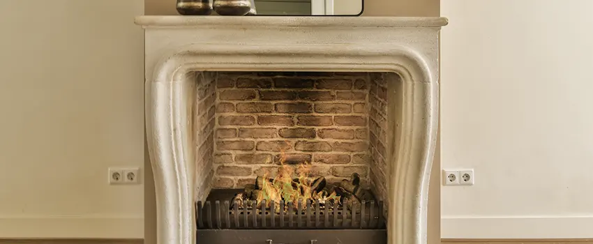 Vintage-style Fireplace Redesign in Whitney, Texas