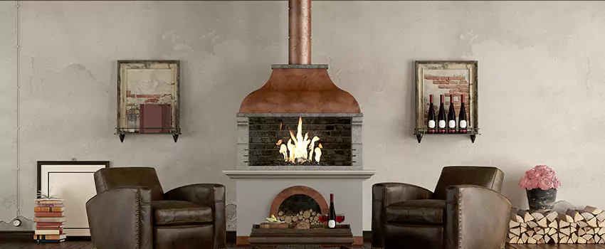 Thelin Hearth Products Providence Pellet Insert Fireplace Installation in Whitney, TX