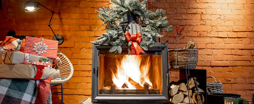 Travis Industries Linear Gas Fireplace Installation in Whitney, Texas