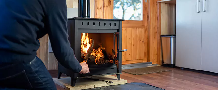 Open Hearth Wood Fireplace Installation in Whitney, TX