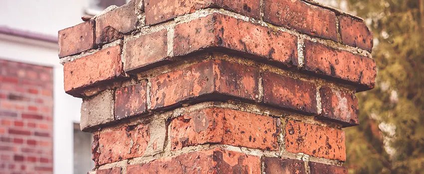 Cracked Chimney Bricks Repair Cost in Whitney, Texas