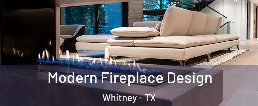  Modern Fireplace Design Whitney - TX